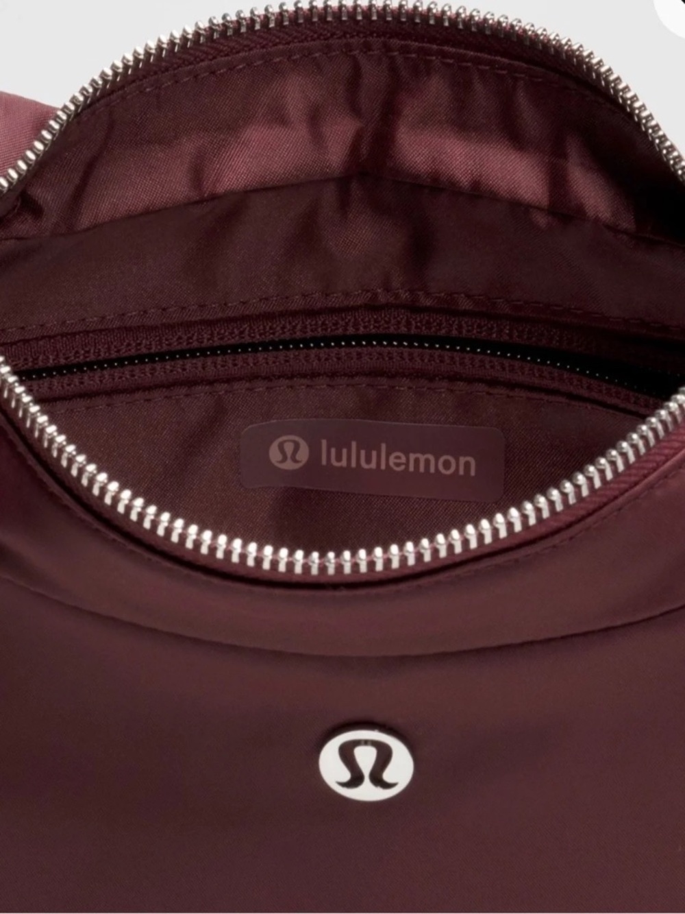 🤎Lululemon City Essentials Shoulder Bag 4L Burgundy Bay NWT Sold Out - Picture 3 of 7